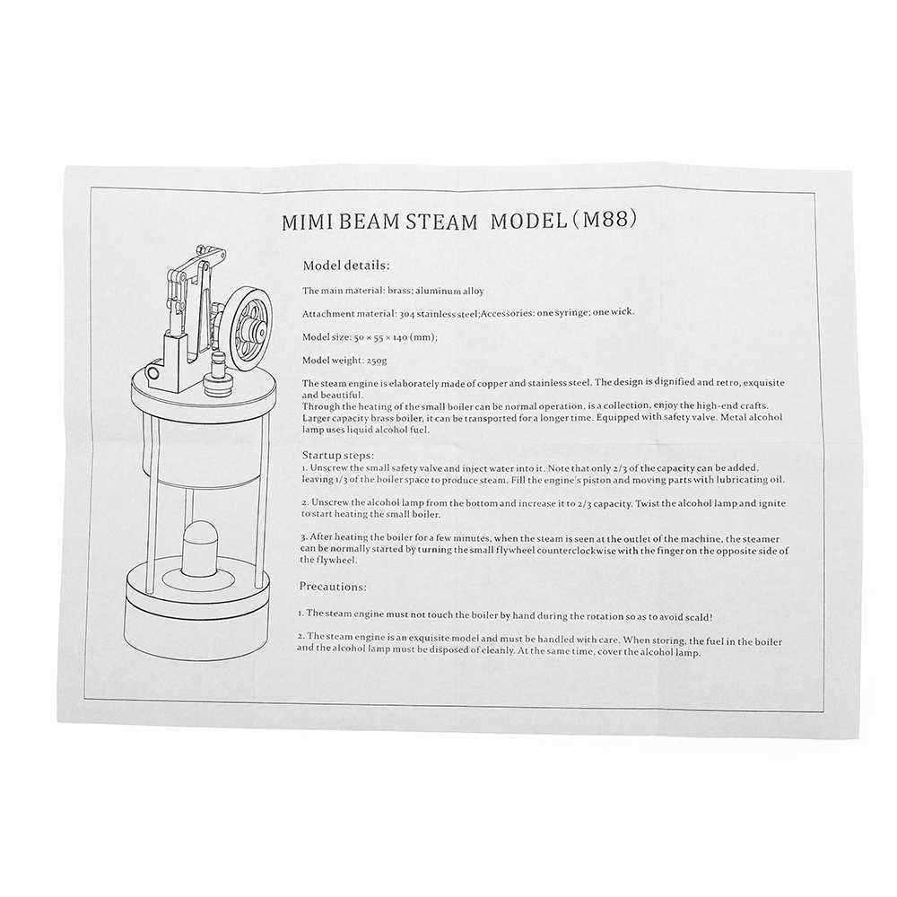 Microcosm-M88-Full-Metal-New-MINI-BEAM-Steam-Engine-Model-1335299