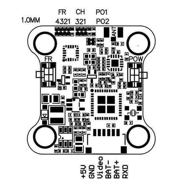 Mini-VTX5848-48CH-58G-25100200mW-Switchable-FPV-RC-Drone-VTX-Video-Transmitter-Module-OSD-Control-1257034