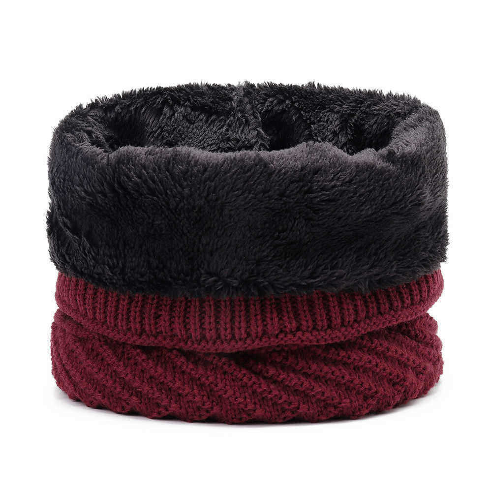 Multi-purpose-Winter-Plush-Knit-Beanie-Hat-Scarf-Outdoor-Ski-Earmuffs-Skull-Cap-1374437