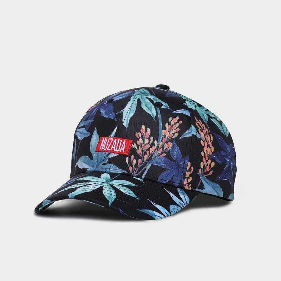 NUZADA-Cotton-Floral--Baseball-Cap-Outdoor-Vintage-Adjustable-Peaked-Cap-1430594