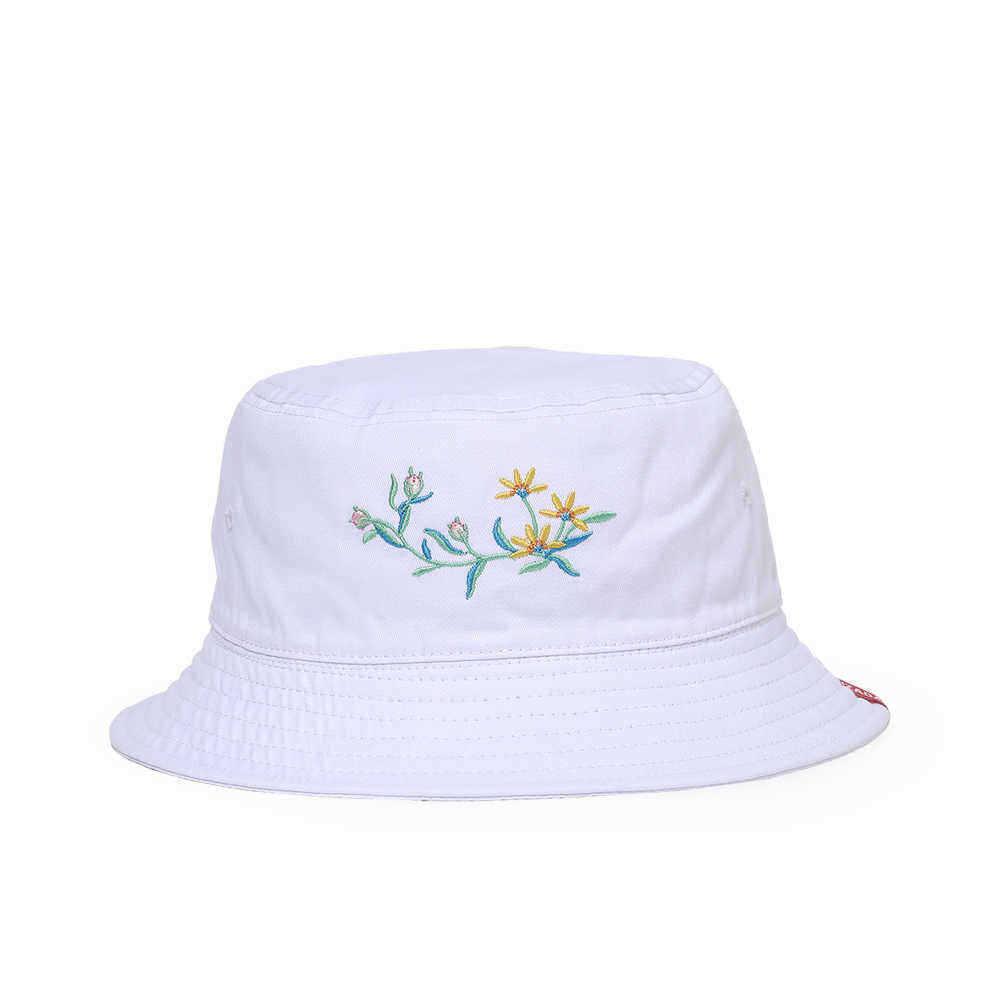 NUZADA-Unisex-Embroidery-Outdoor-Double-Sided-Fisherman-Hat-Cotton-Bucket-Cap-Sunshade-Fishing-Hat-1392456