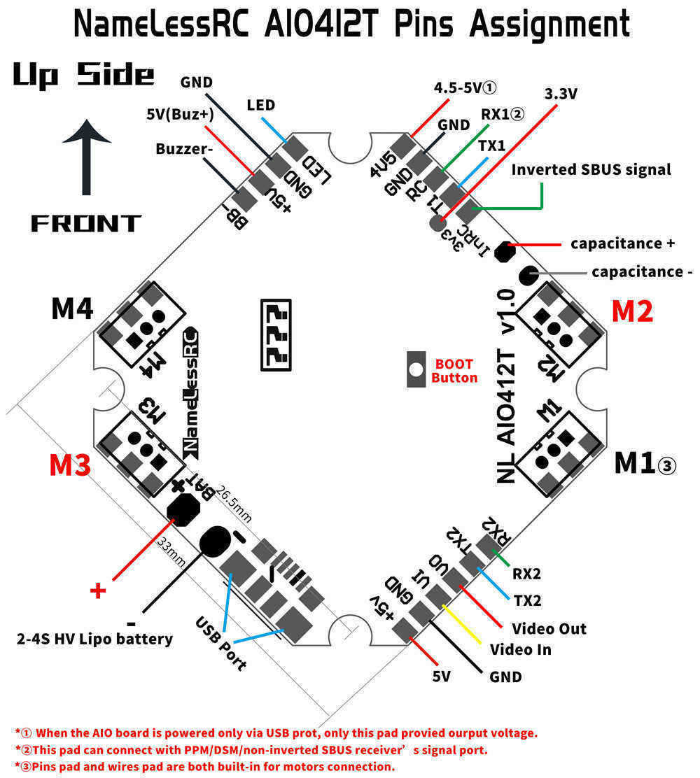 NameLessRC-AIO412T-F411-Flight-Controller-MPU6000-2-4S-HV-5V25A-BEC-1547589