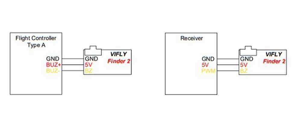 New-Vifly-Finder-2-5V-Super-Loud-Buzzer-Tracker-Over-100dB-w-Battery-amp-LED-Self-power-for-RC-Drone-1329066