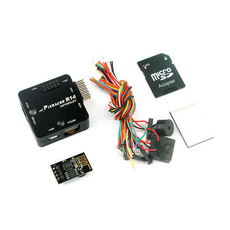 Pixracer-R14-F4-Flight-Controller-With-ESP8266-Wifi-Module-Micro-SD-Card-Buzzer-for-RC-FPV-Racing-Dr-1210912