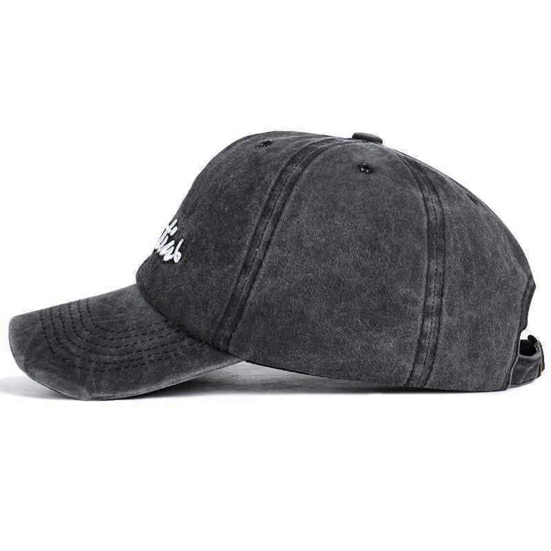 Plus-Size-Adjustable-Letter-Embroidered-Baseball-Cap-Outdoor-Washed-Cotton-Sunbonnet-1430591