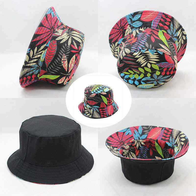 Printed-Double-sided-Visor-With-Foldable-Cap-Sunscreen-Visor-Fisherman-Bucket-Hat-1495510