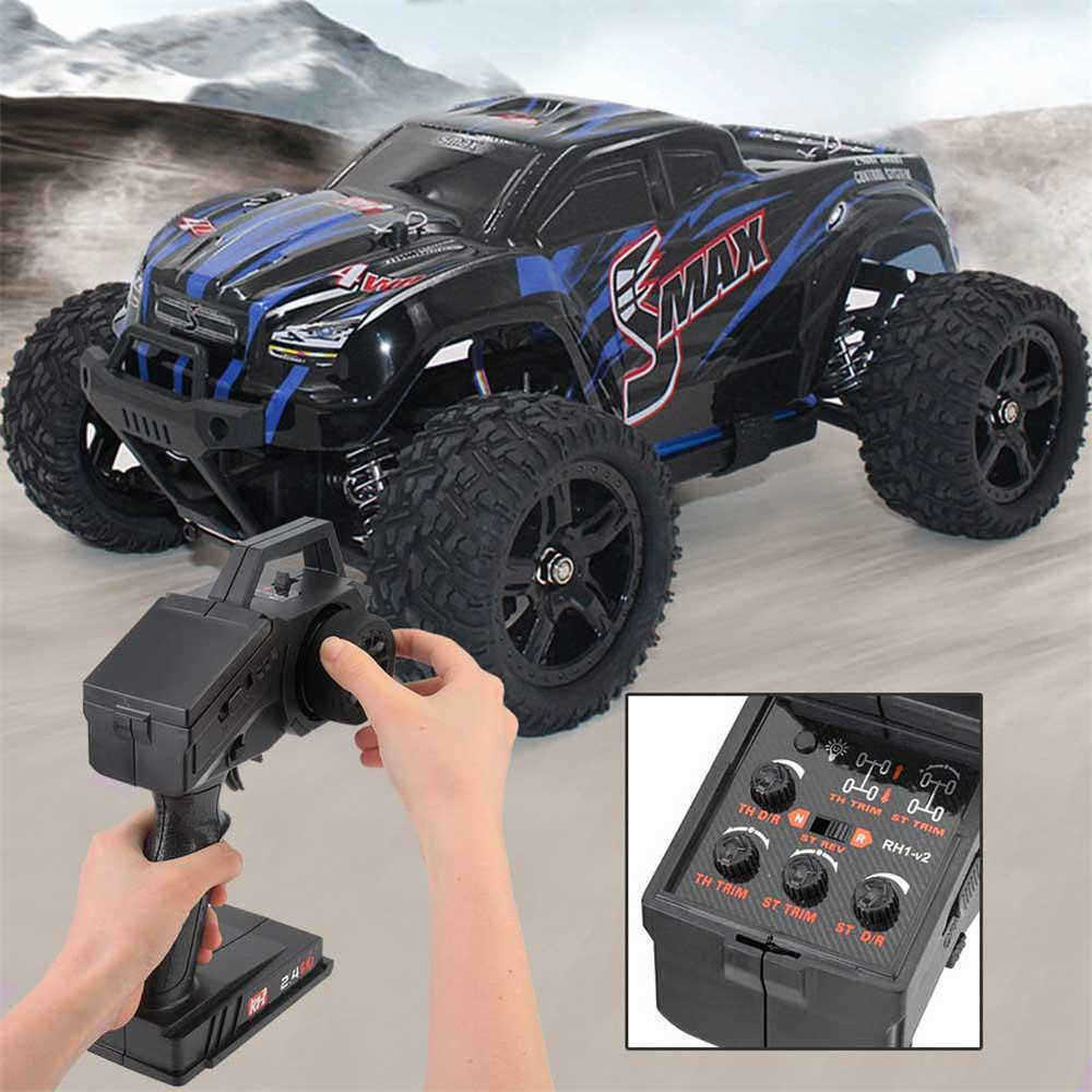 REMO-1635-116-24G-4WD-Waterproof-Brushless-Off-Road-Monster-Truck-RC-Car-Vehicle-Models-Blue-1528326