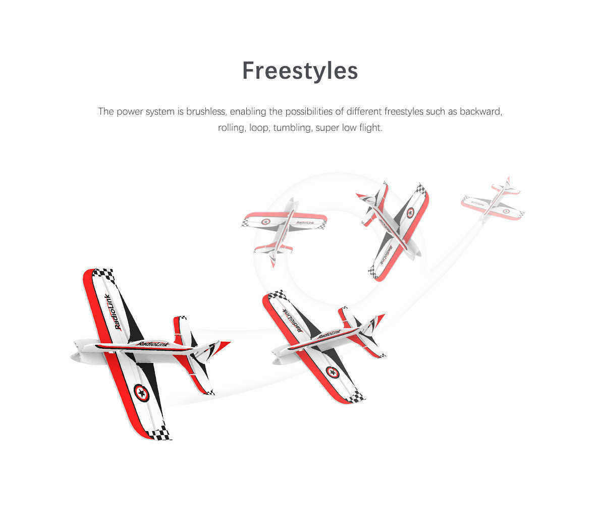 Radiolink-A560-560mm-Wingspan-3D-Poly-Fixed-Wing-RC-Aircraft-Drone-Airplane-RTF-2KM-For-Beginner-Tra-1496495