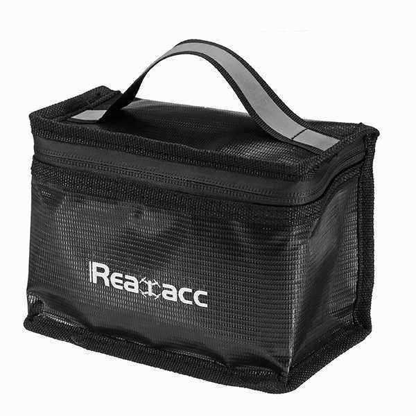 Realacc-Fireproof-Waterproof-Lipo-Battery-Safety-Bag155x115x90mm-With-Luminous-Handle-1259311