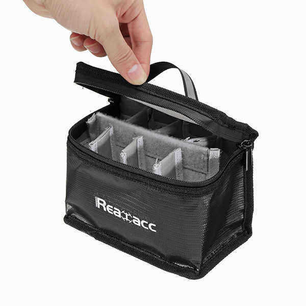 Realacc-Fireproof-Waterproof-Lipo-Battery-Safety-Bag155x115x90mm-With-Luminous-Handle-1259311