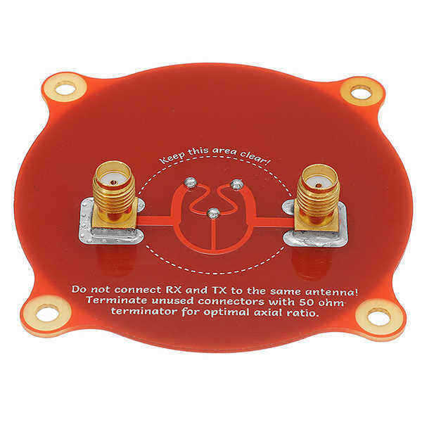 Realacc-Triple-Feed-Patch-1-58GHz-94dBi-Directional-Circular-Polarized-FPV-Pagoda-Antenna-1195261