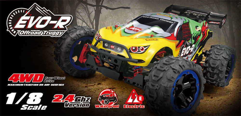 Remo-Hobby-8065-18-24G-4WD-40kmh-Brushless-Rc-Car-Electric-Off-Road-Truggy-EVO-R-RTR-Model-1451214