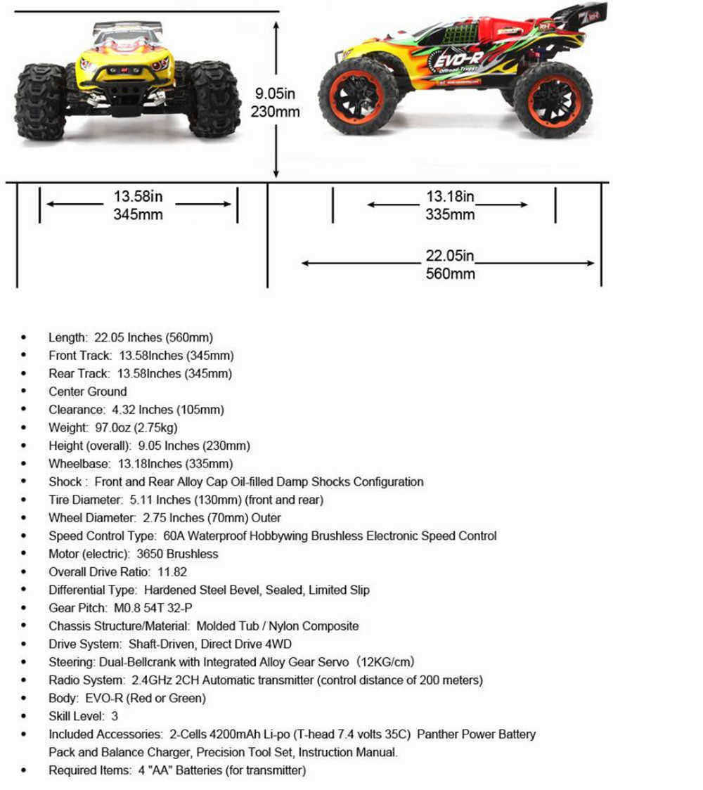 Remo-Hobby-8065-18-24G-4WD-40kmh-Brushless-Rc-Car-Electric-Off-Road-Truggy-EVO-R-RTR-Model-1451214