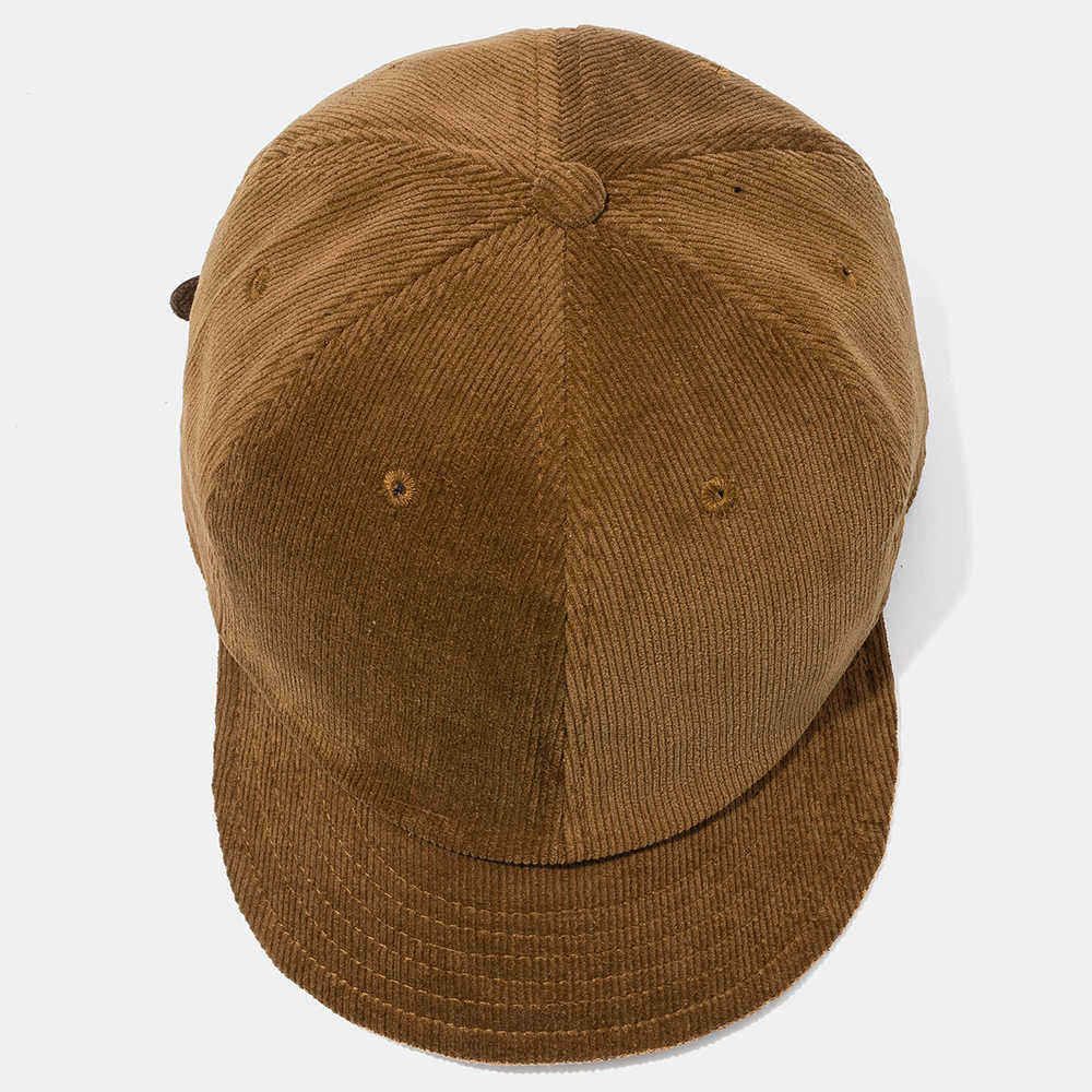 Retro-Corduroy-Short-Brim-Cap-Cowboy-Wild-Street-Small-Baseball-Cap-1562785