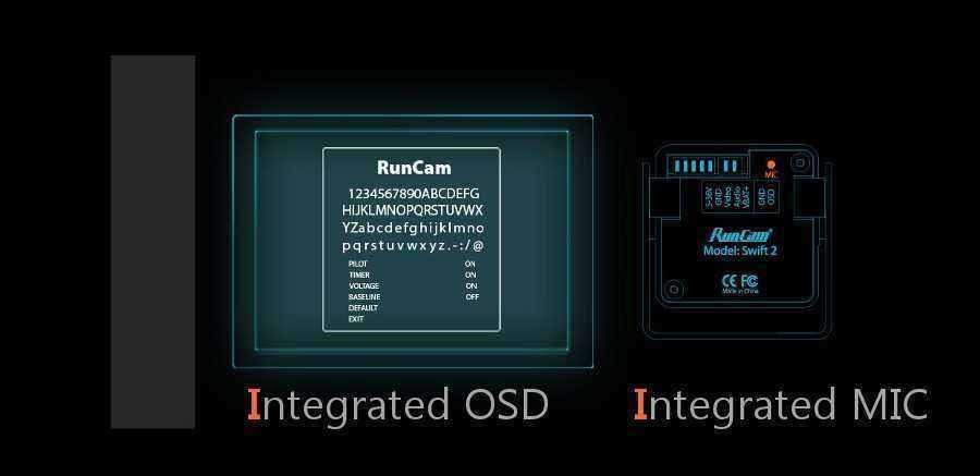 RunCam-Swift-2-13-CCD-600TVL-PAL-FOV-130150165-Degree-25mm23mm21mm-Micro-FPV-Camera-OSD-MIC-1118948