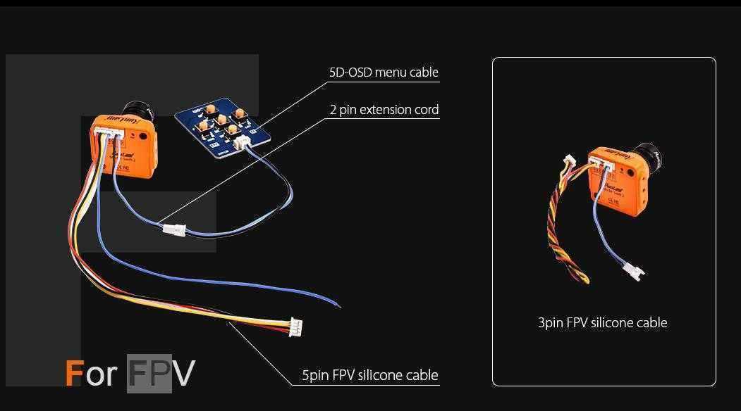 RunCam-Swift-2-13-CCD-600TVL-PAL-FOV-130150165-Degree-25mm23mm21mm-Micro-FPV-Camera-OSD-MIC-1118948