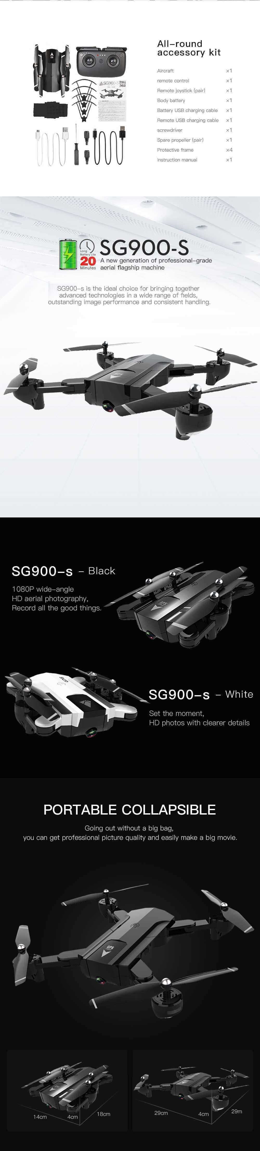 SG900-S-GPS-WiFi-FPV-720P1080P-HD-Camera-20mins-Flight-Time-Foldable-RC-Drone-Quadcopter-RTF-1332535