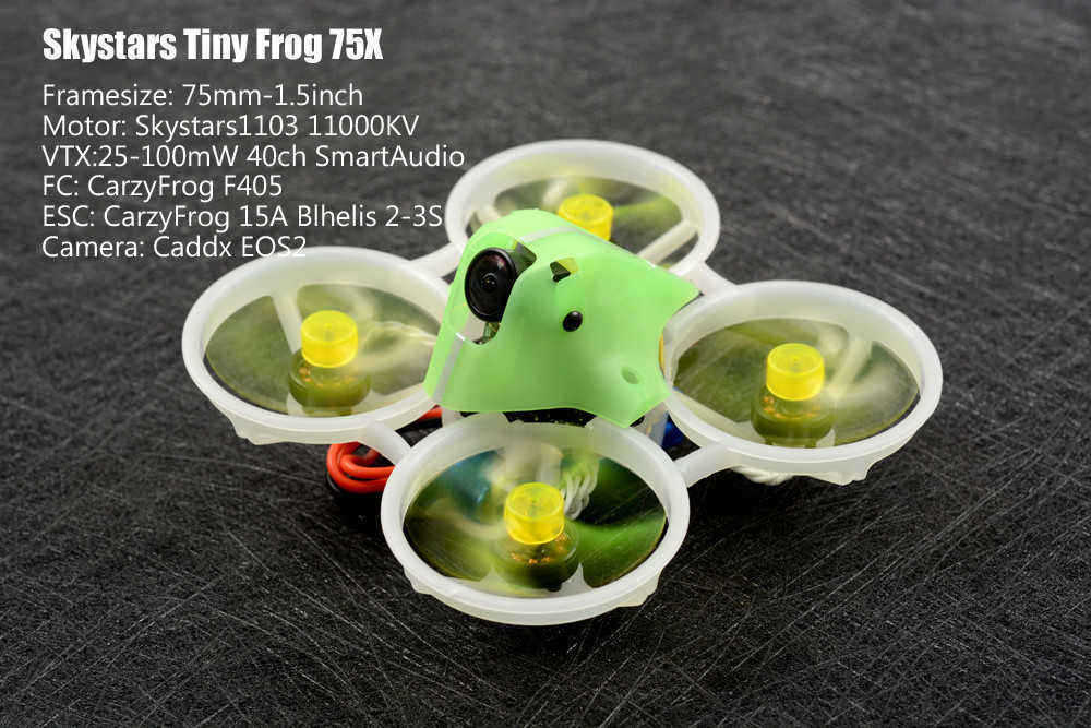 SKYSTARS-TinyFrog-75X-75mm-2019-RC-FPV-freestyle-Racing-Drone-W-F4-OSD-15A-Blheli_S-25100mW-Turbo-EO-1418017