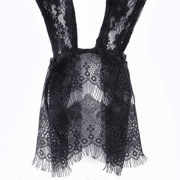 Sexy-Hot-Black-Flowers-Lace-Rabbit-Bunny-Ears-Headbrand-Club-Wear-950380