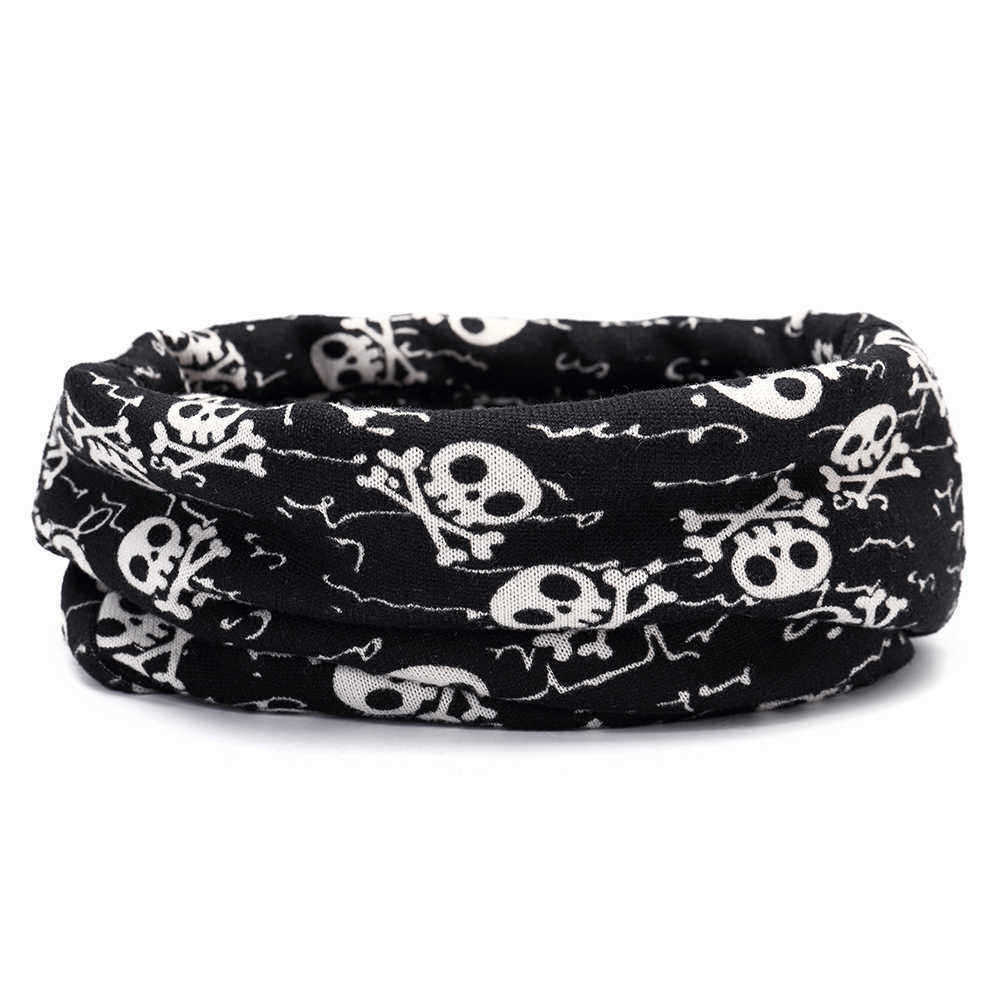 Skull-Pattern-Double-Layers-Headgear-Beanie-Hat-Dual-Use-Hip-Hop-Dance-Hat-Scarf-1395935