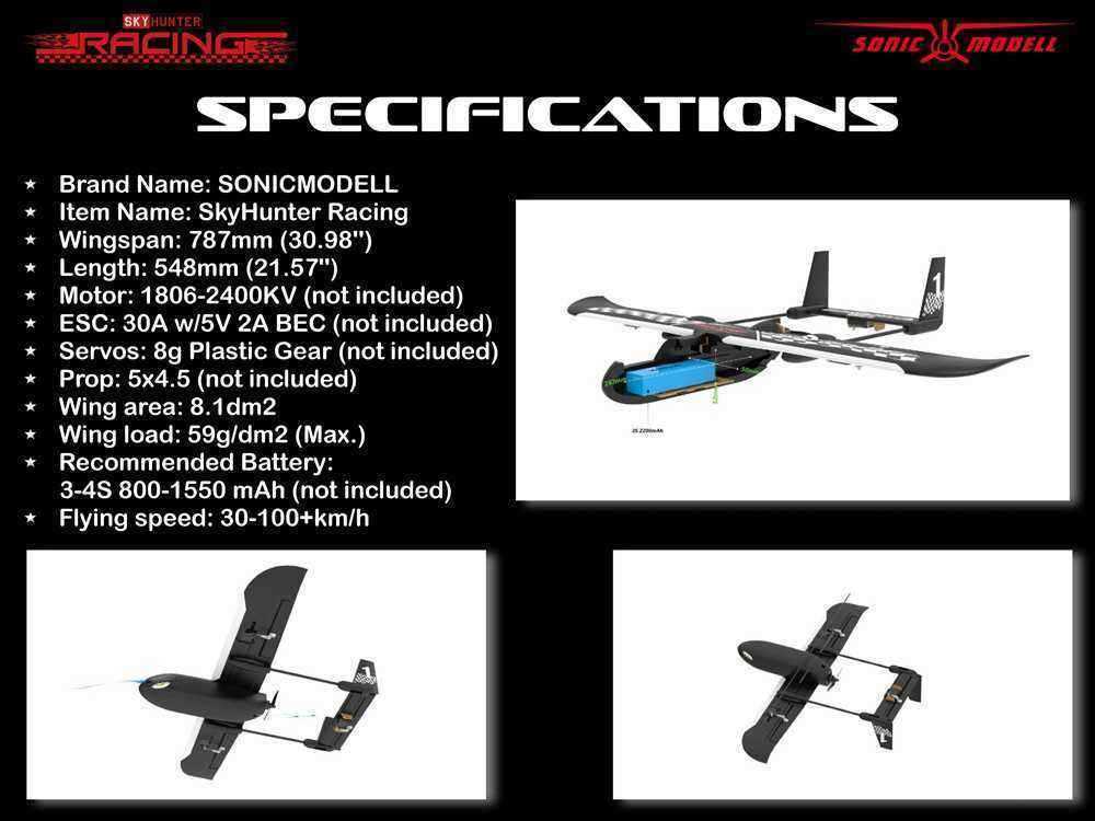 Sonicmodell-Skyhunter-Racing-787mm-Wingspan-EPP-FPV-Aircraft-RC-Airplane-Racer-KIT-1448837