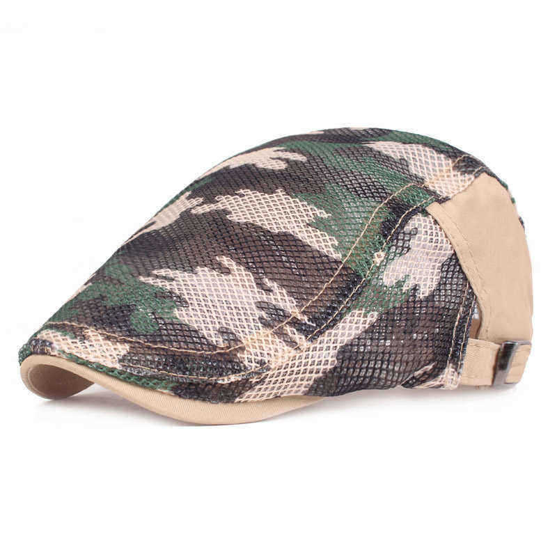 Summer-Mesh-Beret-Caps-Camouflage-Forward-Caps-Outdoor-Travel-Hats-Plaid-Retro-Hat-1517955