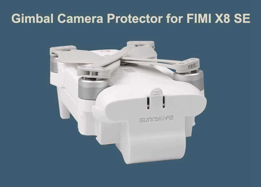 Sunnylife-Gimbal-Camera-Protector-White-Cover-XMI11-for-Xiaomi-FIMI-X8-SE-RC-Quadcopter-1576308