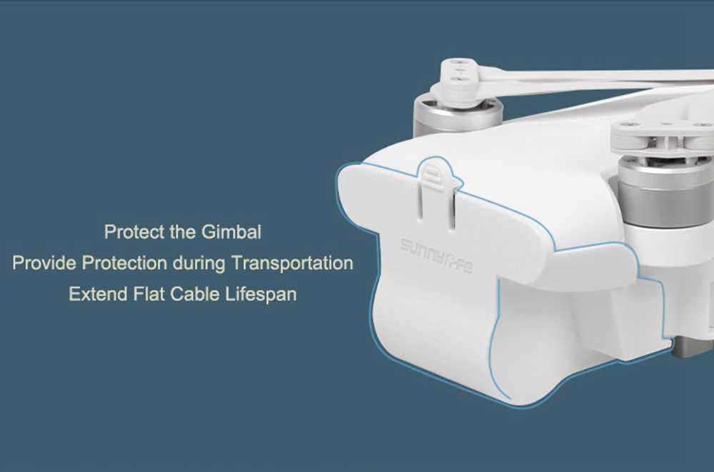 Sunnylife-Gimbal-Camera-Protector-White-Cover-XMI11-for-Xiaomi-FIMI-X8-SE-RC-Quadcopter-1576308