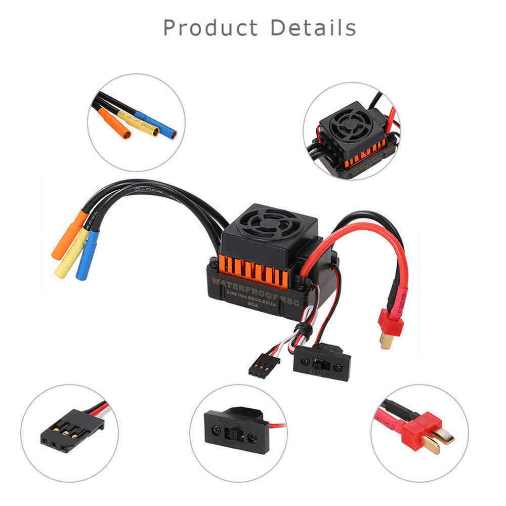 Surpass-Hobby-Waterproof-3650-3900KV-Brushless-RC-Car-Motor-With-60A-ESC-Set-For-110-RC-Car-1298114