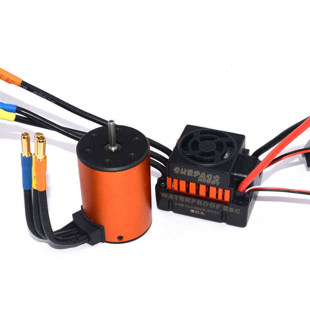 Surpass-Hobby-Waterproof-3650-3900KV-Brushless-RC-Car-Motor-With-60A-ESC-Set-For-110-RC-Car-1298114