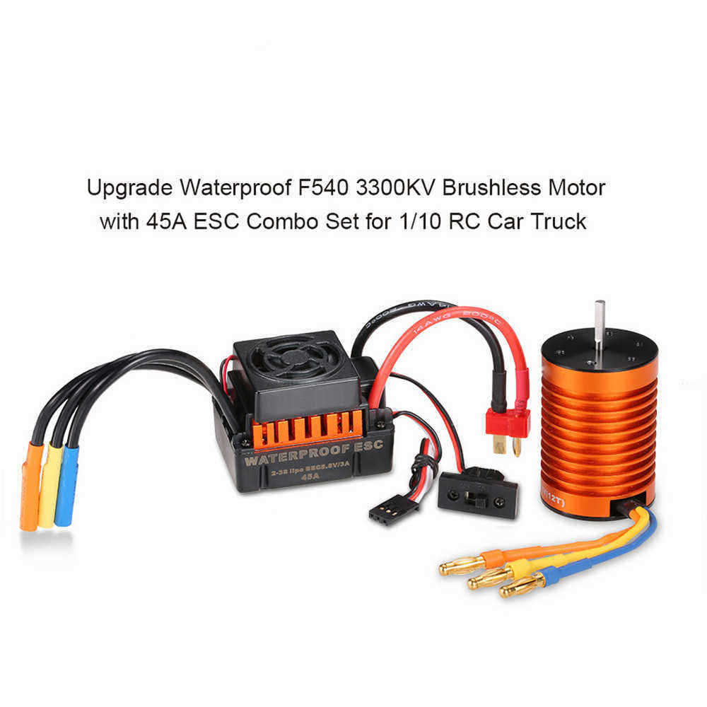 Surpass-Hobby-Waterproof-F540-3300KV-Brushless-Rc-Car-Motor-45A-ESC-Combo-Set-For-110-Rc-Car-1299399