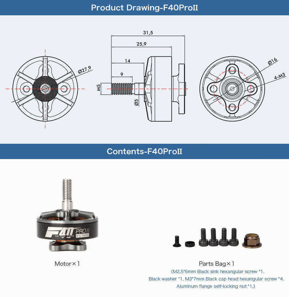 T-motor-F40-PRO-II-2306-1600KV-2400KV-2600KV-3-4S-Brushless-Motor-for-RC-Multirotor-FPV-Racing-Drone-1234520