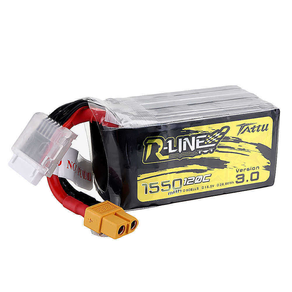 TATTU-R-Line-V30-185V-1550mAh-120C-5S-Lipo-Battery-XT60-Plug-for-Eachine-Wizard-TS215-Drone-1542093