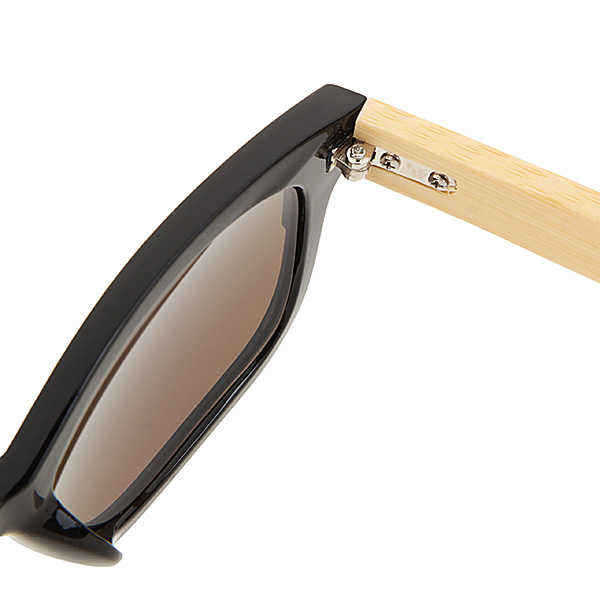 UV400-Unisex-Bamboo-Legs-Rivet-Sunglasses-Mirror-Color-Frame-Wooden-Eyewear-Glasses-991979