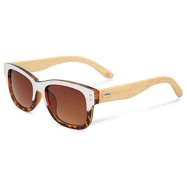 UV400-Unisex-Bamboo-Legs-Rivet-Sunglasses-Mirror-Color-Frame-Wooden-Eyewear-Glasses-991979