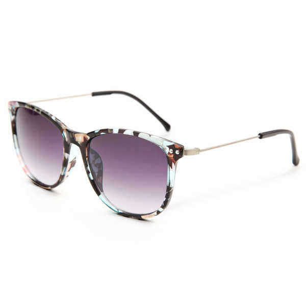 UV400-Women-Sunglasses-Slim-Leg-Metal-Full-Frame-Square-Rivet-Glasses-989493