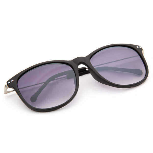 UV400-Women-Sunglasses-Slim-Leg-Metal-Full-Frame-Square-Rivet-Glasses-989493