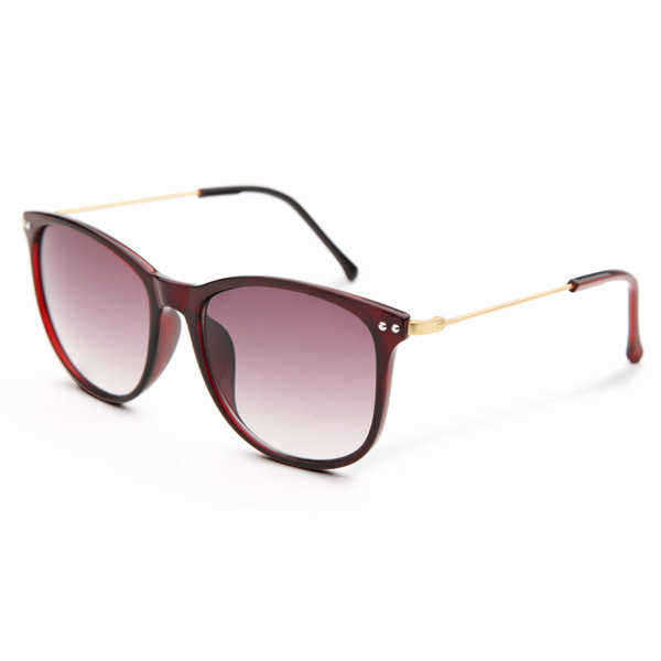 UV400-Women-Sunglasses-Slim-Leg-Metal-Full-Frame-Square-Rivet-Glasses-989493