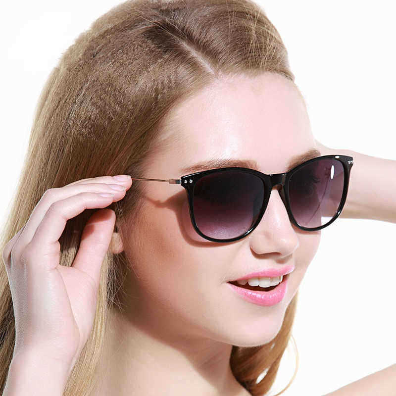 UV400-Women-Sunglasses-Slim-Leg-Metal-Full-Frame-Square-Rivet-Glasses-989493