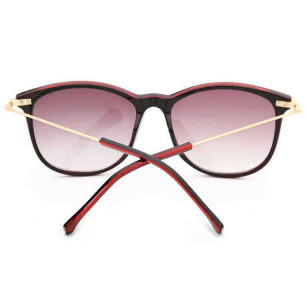 UV400-Women-Sunglasses-Slim-Leg-Metal-Full-Frame-Square-Rivet-Glasses-989493