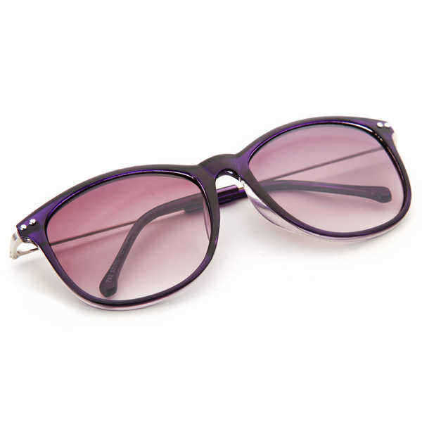 UV400-Women-Sunglasses-Slim-Leg-Metal-Full-Frame-Square-Rivet-Glasses-989493