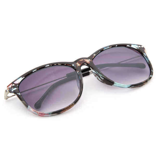 UV400-Women-Sunglasses-Slim-Leg-Metal-Full-Frame-Square-Rivet-Glasses-989493