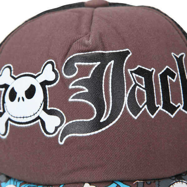 Unisex--Animation-Cartoon-Skull-Letter-Mesh-Outdoor-Breathable-Baseball-Cap-980967