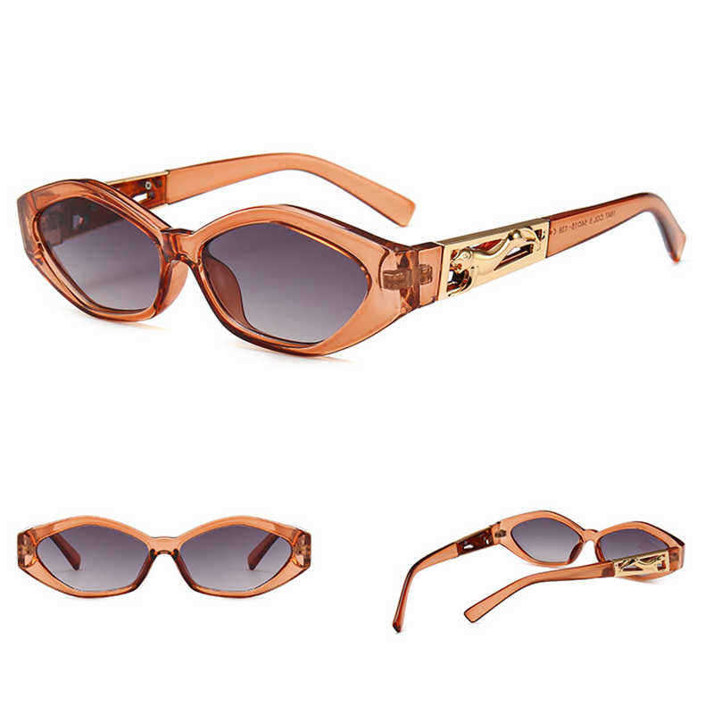 Unisex-Angular-Cat-Eye-Sunglasses-Legs-Jumping-Cheetah-Gold-Decorative-Sunglasses-1353970