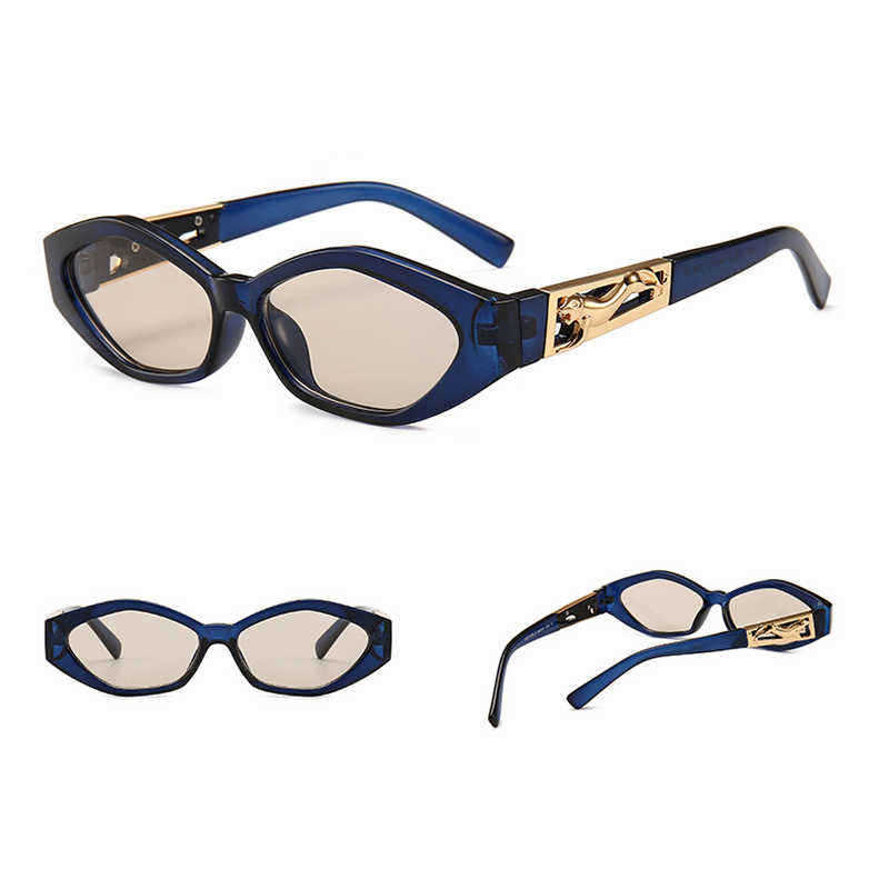 Unisex-Angular-Cat-Eye-Sunglasses-Legs-Jumping-Cheetah-Gold-Decorative-Sunglasses-1353970