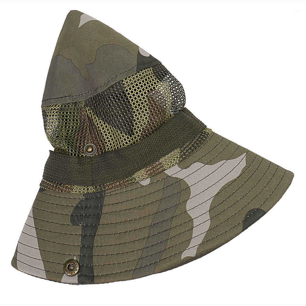 Unisex-Camouflage-Foldable-Bucket-Hat-Outdoor-Mountaineering-Hat-Big-Visor-Hat-Mesh-Breathing-Basin--1441603