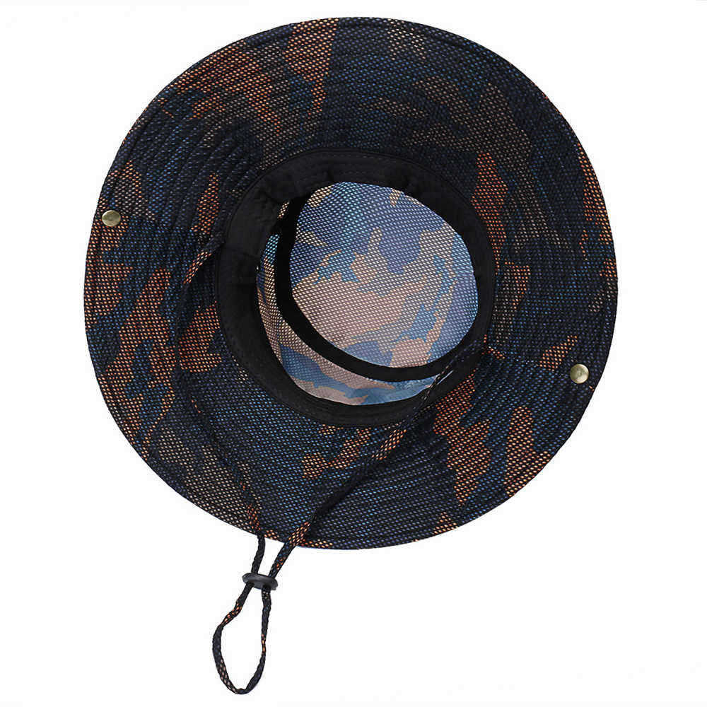 Unisex-Collapsible--Breathable-Outdoor-Adventure-Bucket-Hat--Mountaineering-Hat-Sunshade-Fishing-Cap-1443547