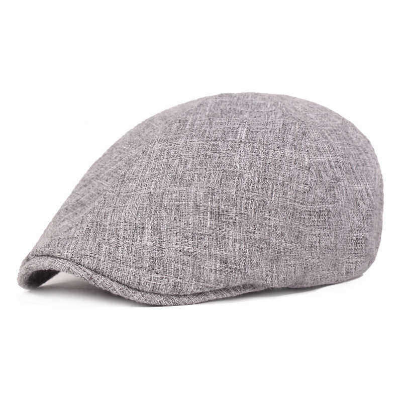 Unisex-Cotton-And-Linen-Beret-Caps-Forward-Caps-Outdoor-Travel-Hats-Solid-Berets-1517967