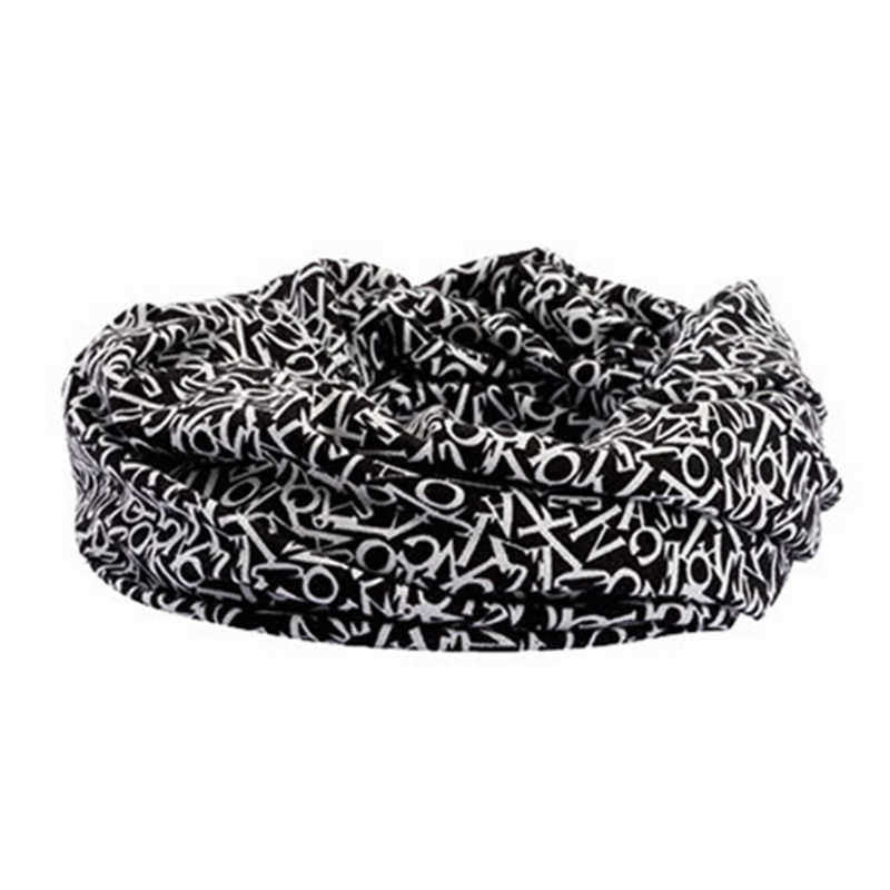 Unisex-Cotton-Beanie-Multi-purpose-Letters-Print-Scarf-Headband-Hat-1394906