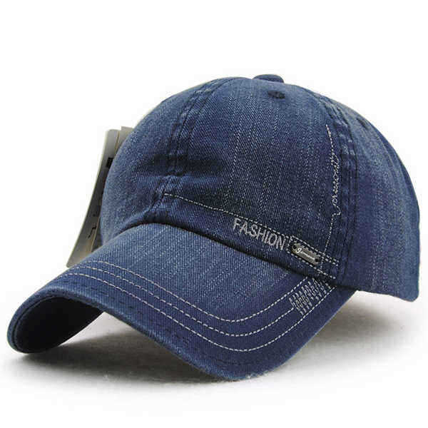 Unisex-Cotton-Washed-Denim-Baseball-Cap-Vintage-Adjustable-Golf-Snapback-Hat-1106334